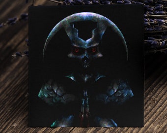 Lunaphrenia V - Dark Fantasy Pixel Art Style Print