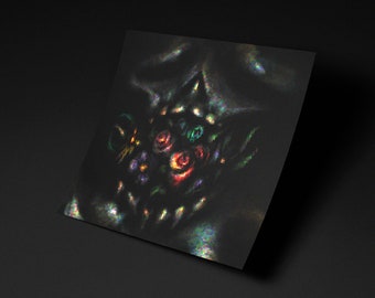 Vomibeaut - Dark Fantasy Pixel Art Style Print