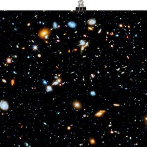 Hubble ultra deep field high sale resolution print