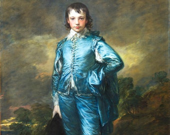 Thomas Gainsborough In 1770 -The Blue Boy - Portrait Of Jonathan Buttall Print Poster