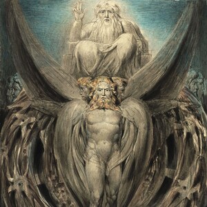 William Blake Nebukadnezar 1795 Kunstdruck Etsy