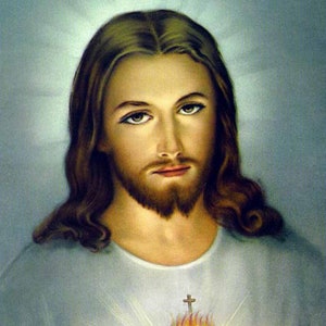 Jesus Sacred Heart Divine Mercy Christian Roman Catholic Digital Download