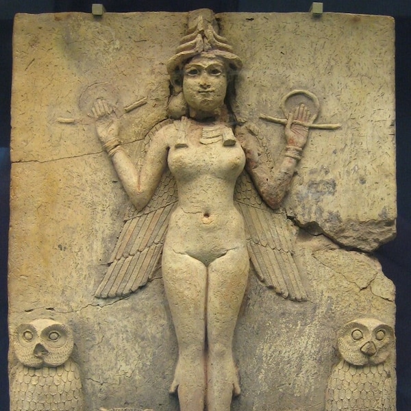 La reine de la nuit - Burney Relief Lilith Print Poster