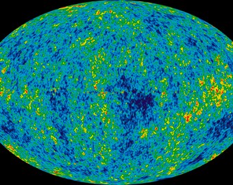Cosmic Microwave Background Print Poster