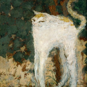 The White Cat - Pierre Bonnard Print Poster