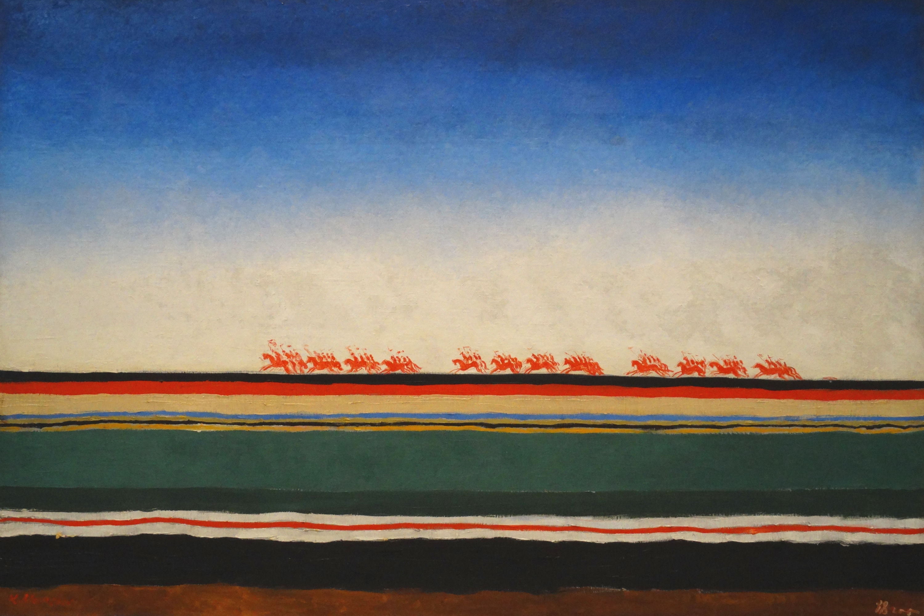The Red Cavalry By Kazimir Malevich Print Poster Etsy