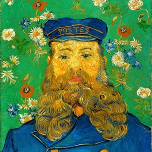 Vincent Van Gogh - Portrait Of Joseph Roulin - The Postman Print Poster