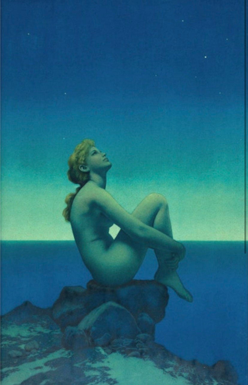 Maxfield Parrish Stars Print Poster