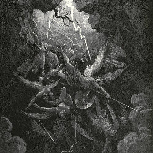 The Mouth of Hell by Gustave Dore Print Poster - Etsy UK