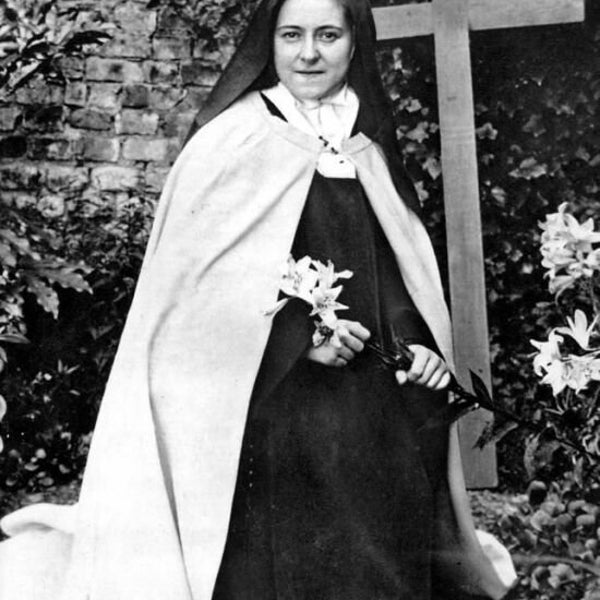 Saint Therese Of Lisieux Portrait Print Poster