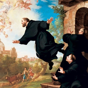 Saint Joseph Of Cupertino Print Poster