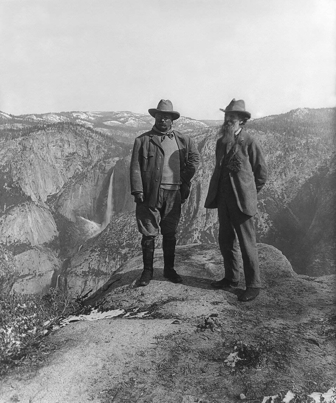 John Muir Teddy Roosevelt Yosemite National Park Print Poster | Etsy