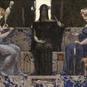 The Three Fates Alexander Rothaug Circa 1910 Occult Print - Etsy