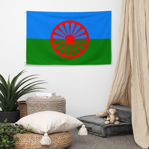 Bandera gitana romaní