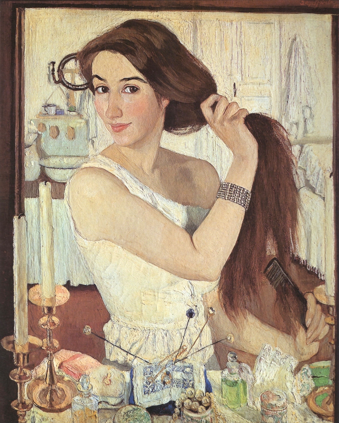 Self Portrait Zinaida Serebriakova Print Poster - Etsy