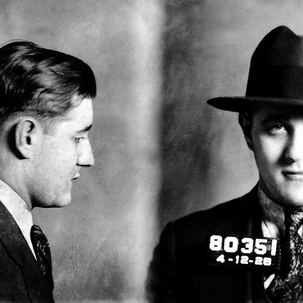 Benjamin Bugsy Siegel Mugshot Print Poster