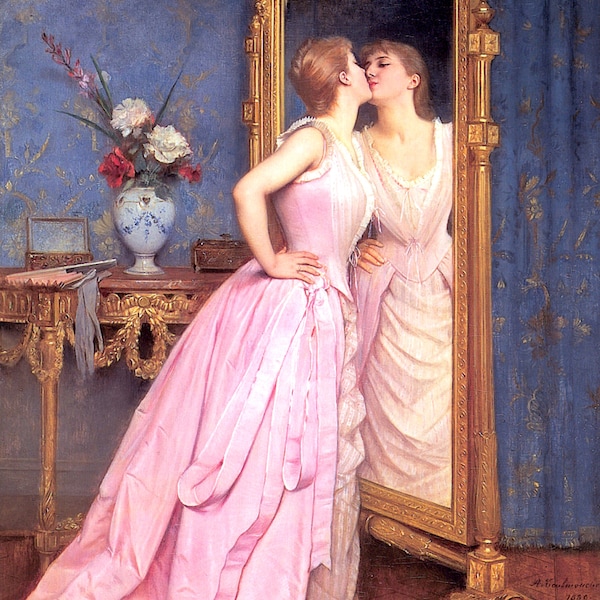 Vanity By Auguste Toulmouche Digital Download