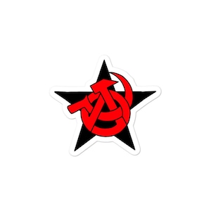 Adesivo Símbolo Anarcocomunista Ancom