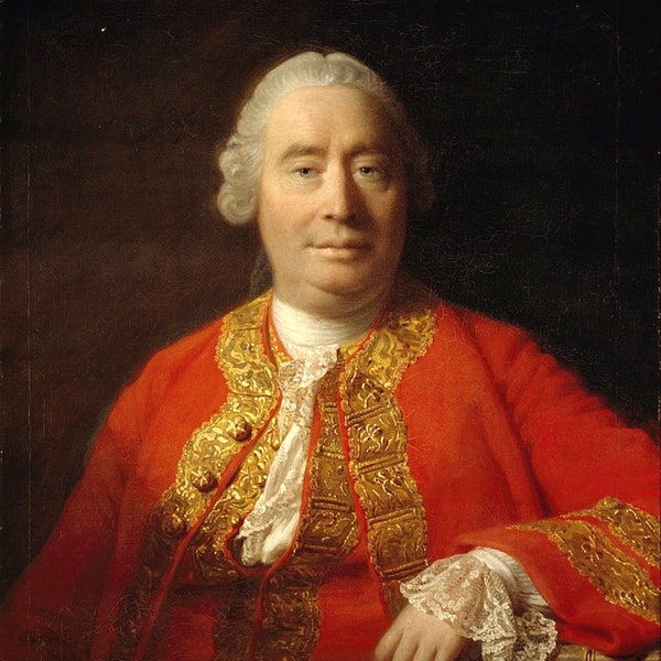 David Hume Porträt-Druckplakat