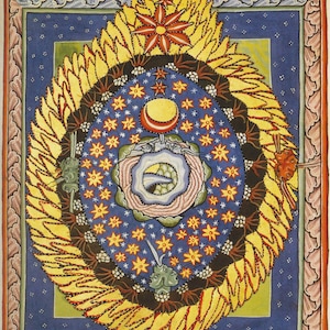 Hildegard Von Bingen Gott Kosmos Und Menschlichkeit Poster