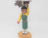 Beautiful Vintage Signed San Juan Pueblo Indian Doll Kachina - By Maestas early 1970s purchased from the Creator