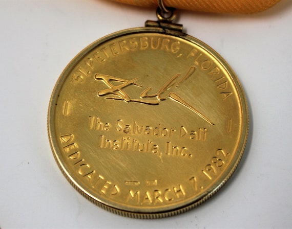 Salvador Dali Institute Dedication Coin / Medal /… - image 5