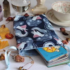 Kleine Zaubertrank Tarot Tasche Orakel Tasche Rune Tasche Gefüttert Handmade