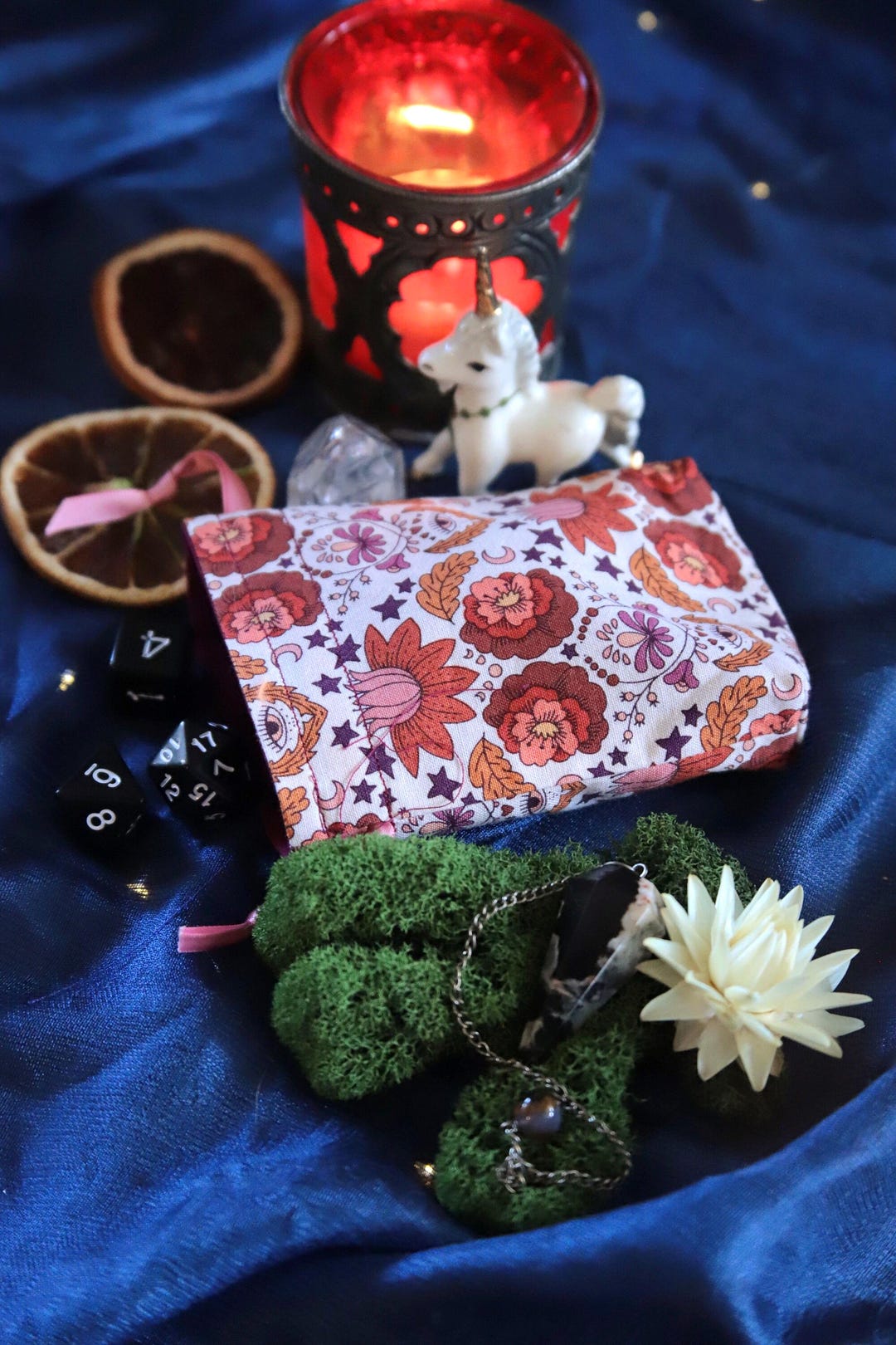 Extra Small the Oracle's Eyes Pendulum Bag Drawstring Sachet Crystal ...