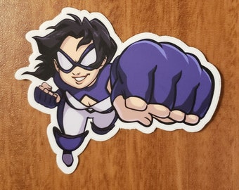 Miss Melee Punching Sticker