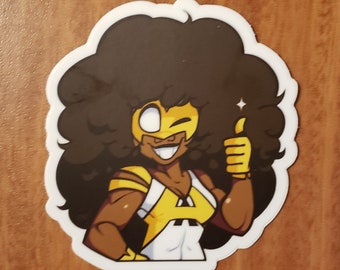 Admiral Awesome 3" sticker