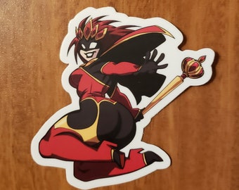 Queen Evil 3" sticker