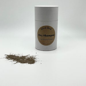 Dry Shampoo- Dark/Black- Shaker Bottle-Natural-Healthy-