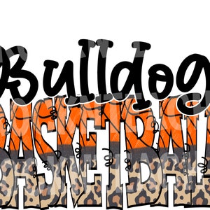 Basketball png, bulldog Png, bulldog basketball sublimation, basketball download