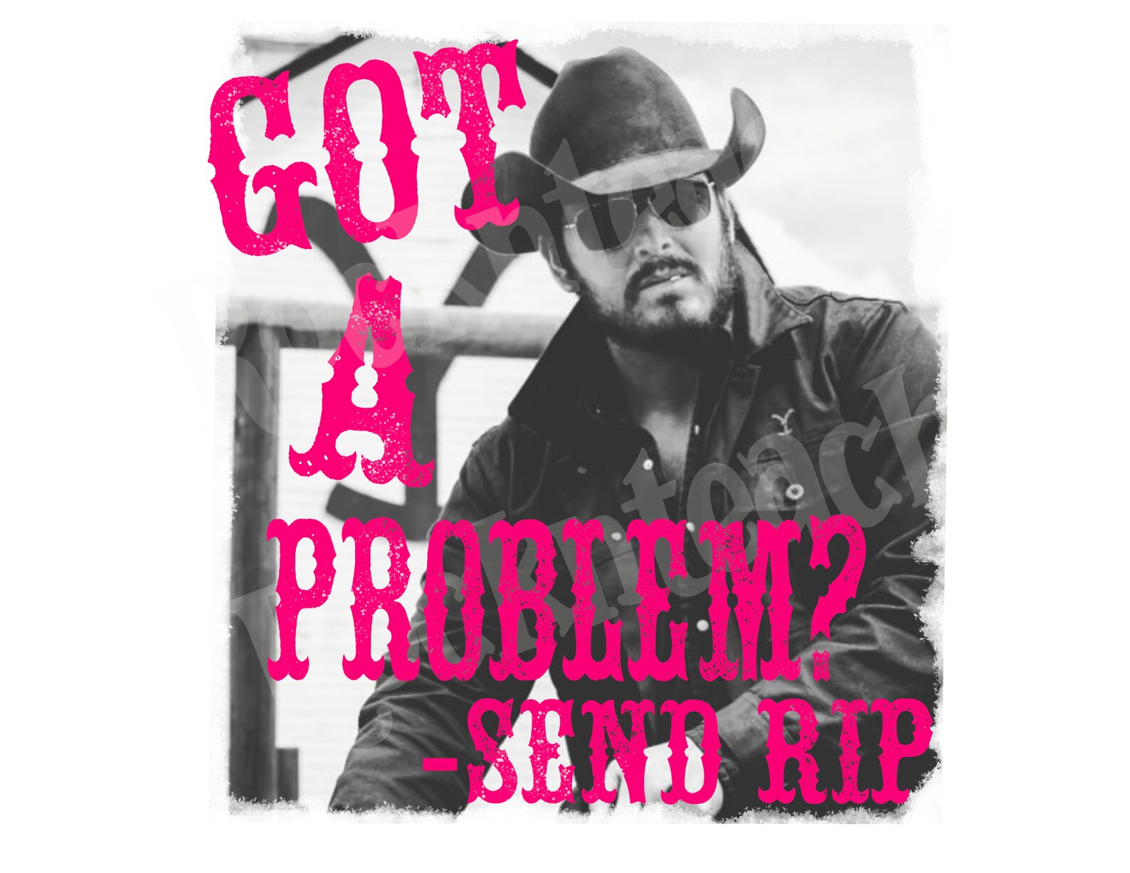 Rip Yellowstone quote Yellowstone Sublimation png/digital Etsy