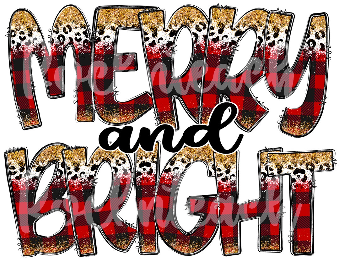 Merry Png Christmas Png Christmas Sublimation Christmas - Etsy