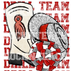 Drill Team png, Tanz PNG, Drill Team digital sublimation png