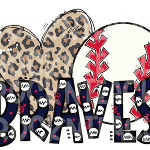 Braves baseball Png, braves Png, baseball sublimation download, braves mascot