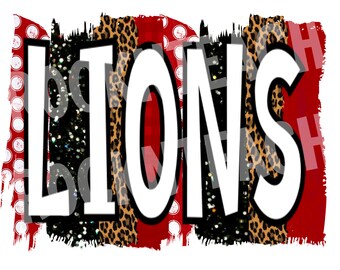 Lions Png, lion pride, lions sublimation design, lions football