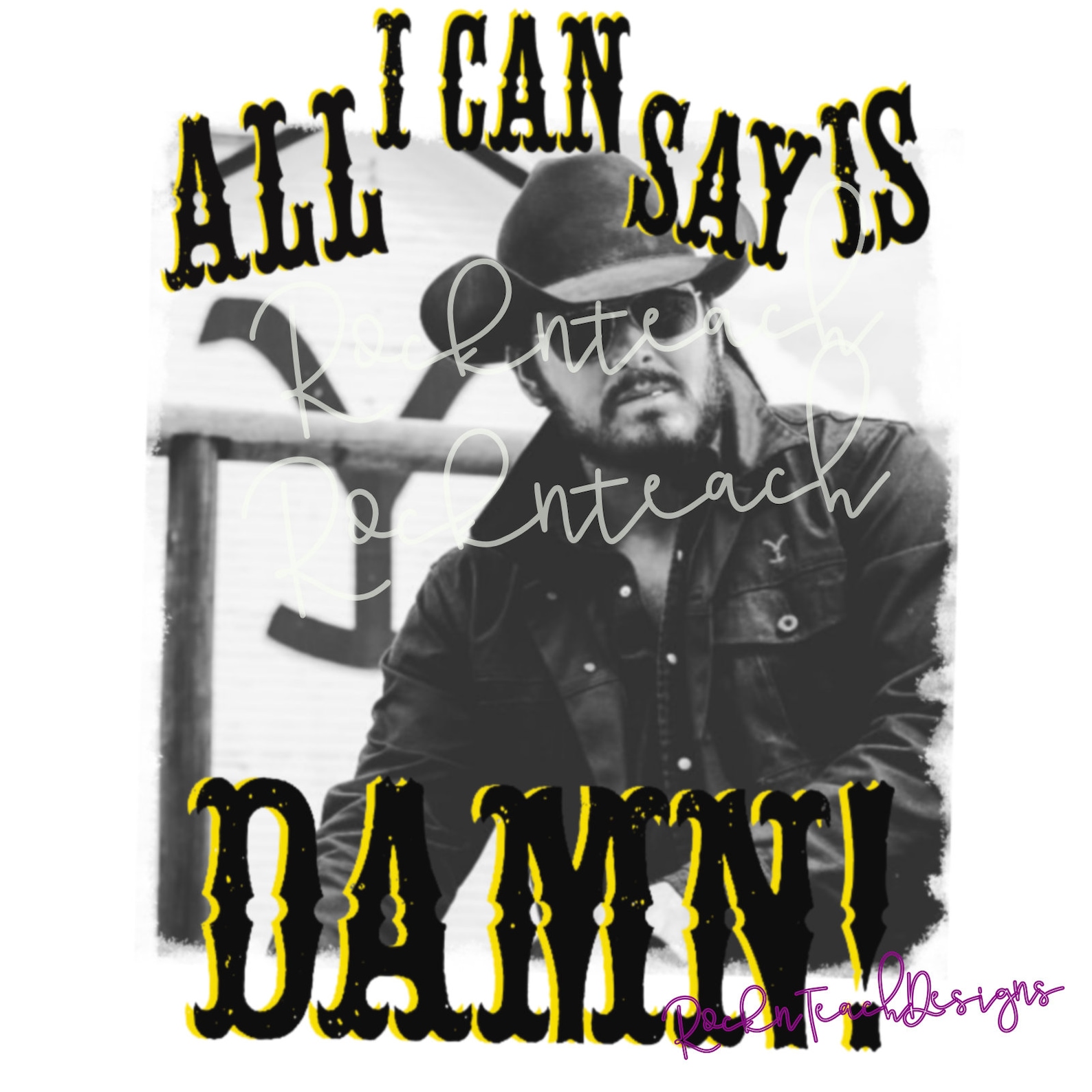 Rip Yellowstone quote Yellowstone Sublimation png/digital Etsy