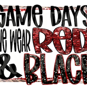 An Spieltagen tragen wir rot und schwarz, Fußball png, Sport png, Fußball Download