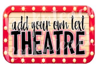 Theatre Png, self Customizable theatre design, theatre sublimation
