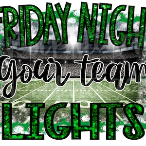friday night lights png/htv/sublimation png/school spirit/football png/football shirt