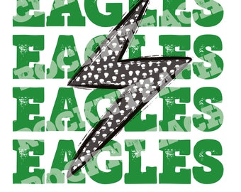 Eagles mascot png, eagles sublimation png, bright mascot png, school pride