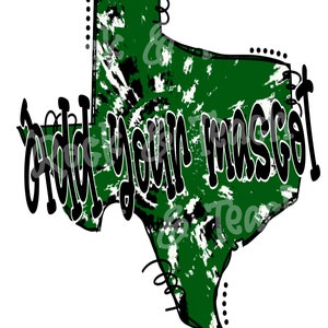Texas school mascot png, football png, school spirit png, tie dye texas png, football sublimation png