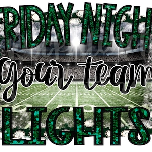 friday night lights png/htv/sublimation png/school spirit/football png/football shirt