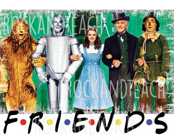 Wizard of oz Png, friends png, wizard of oz download
