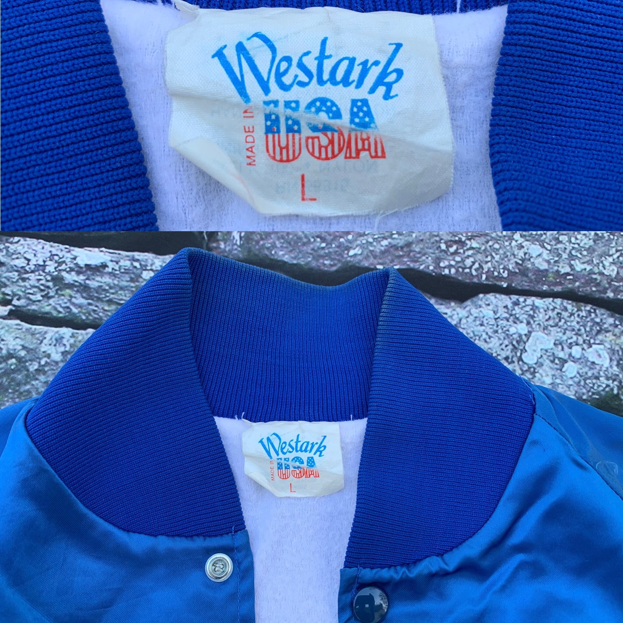 70s Satin Bowling Jacket L Bomber Western Jacket Large Cowboy Etsy