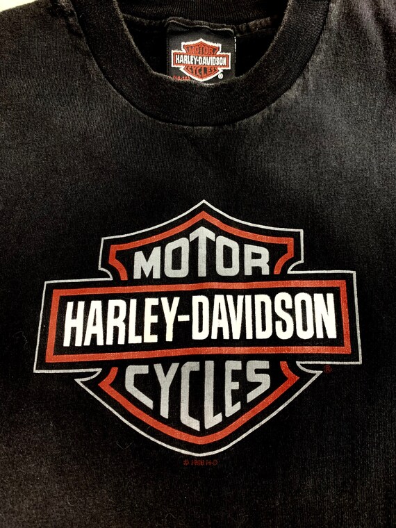1998 Harley Davidson Sleeveless Tshirt M Motorcyc… - image 5