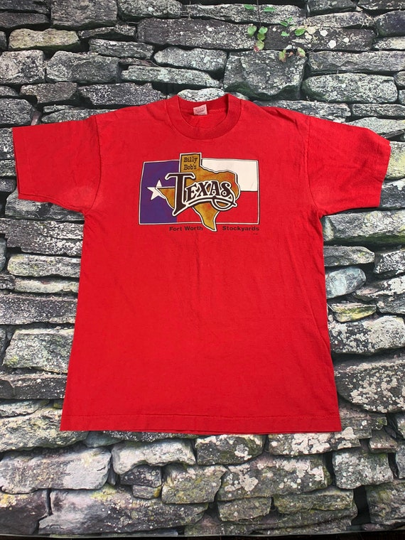 90s Single Stitch  Billy Bob's Tshirt Texas T-Shi… - image 1