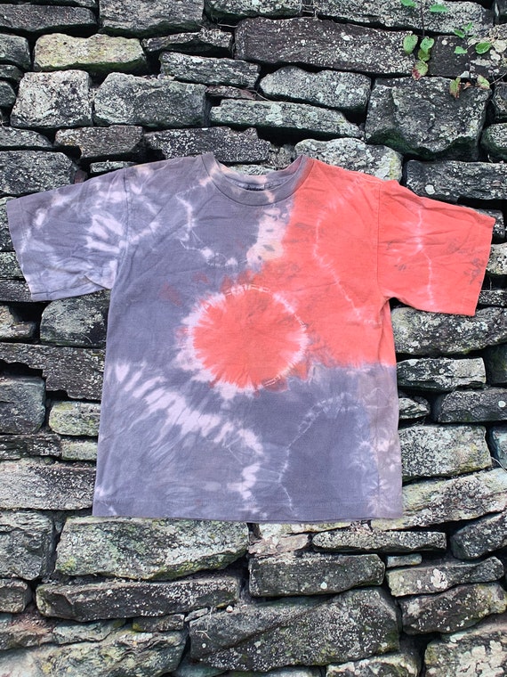 Single Stitch 90s Tie Dye Tshirt XS T Shirt Tiedy… - image 1